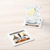 人類学者はフィールド人類学でこれを行う スクエアペーパーコースター (インサイチュ)