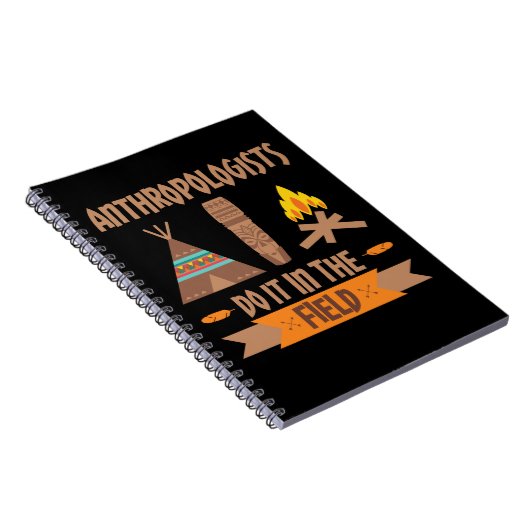 人類学者はフィールド人類学でこれを行う ノートブック (右側)