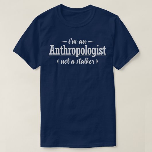 人類学者8 Tシャツ (デザイン正面)