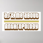 人類学頼について ポスター (正面)