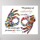 人類学 ポスター (正面)