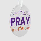 人類祈のために オーナメント (正面)