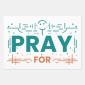 人類祈のために ラッピングペーパーシート (正面3)