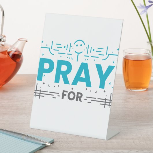 人類祈のために 台座サイン (インサイチュ)