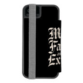人類秋 INCIPIO iPhoneウォレットケース (フォリオ裏面)