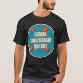 人類進化生物学 Tシャツ (正面)
