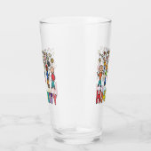 人類 タンブラーグラス (右)