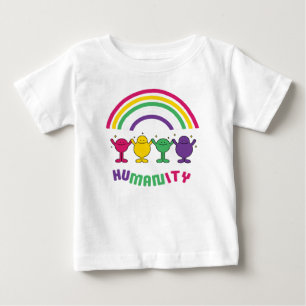 人類 ベビーTシャツ