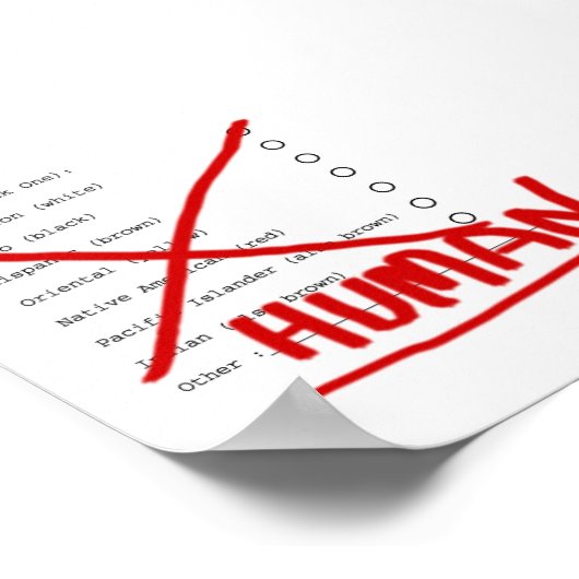 人類 ポスター (角)