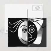 人類 ポストカード (正面/裏面)