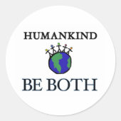 人類 ラウンドシール (正面)