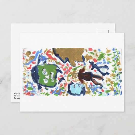 人風変わり葉書 ポストカード (正面/裏面)