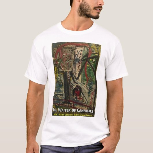 人食いのウェイター Tシャツ (正面)