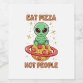 人食べはピザではない ワインラベル (シングルラベル)