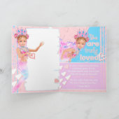 人魚あいさつカード(小) カード (内部)