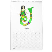 人魚および友人2010のカレンダーを想像して下さい カレンダー (3月 2026)