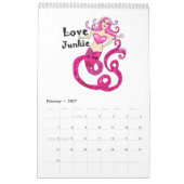 人魚および友人2011のカレンダーを想像して下さい カレンダー (2月 2027)