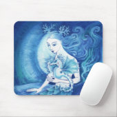 人魚および彼女のタツノオトシゴ マウスパッド (マウス)