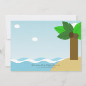 人魚および海賊双生児の共同誕生会 招待状 (裏面)