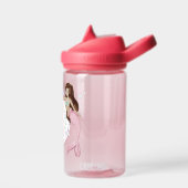 人魚お洒落モノグラム ウォーターボトル (左面)