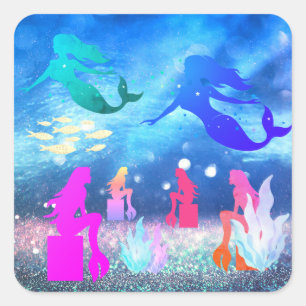 人魚が少ない スクエアシール