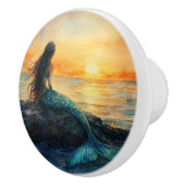 人魚が日の出の芸術を見る|過去記事 セラミックノブ (右)