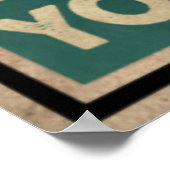 人魚が汚いヒッピーを風呂に入れる ポスター (角)