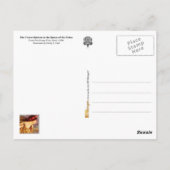 人魚が王冠を待っている ポストカード (裏面)