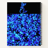 人魚が飛び散っ絵を描た ノートブック (裏面)