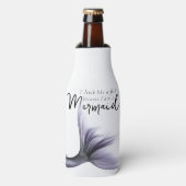 人魚だから魚のように飲む |紫 ボトルクーラー (ボトル正面)