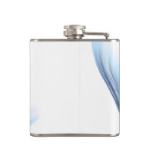 人魚だから魚のように飲む |青 フラスク (裏面)