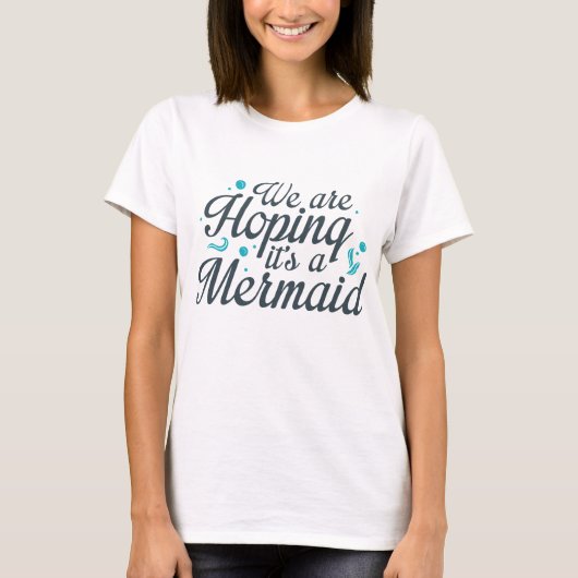 人魚だと思っている Tシャツ (正面)