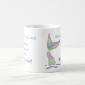 人魚である場合もなかったらあなた自身が常にあって下さい コーヒーマグカップ (中央)