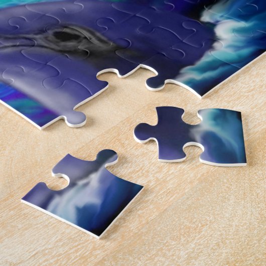 人魚とイルカ ジグソーパズル (側面)