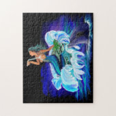 人魚とイルカ ジグソーパズル (縦)