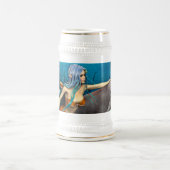 人魚とイルカ ビールジョッキ (中央)