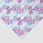 人魚とサンゴ模様のパーティー組織 薄葉紙 (詳細)