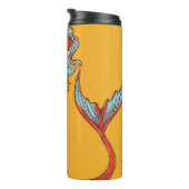 人魚とスカル タンブラー (回転右)