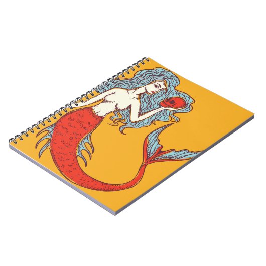 人魚とスカル ノートブック (左側)