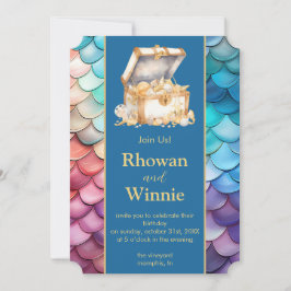 人魚とパイレーツ誕生日 招待状