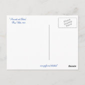 人魚とベビー ポストカード (裏面)