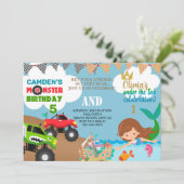 人魚とモンスターカーの兄弟姉妹 招待状 (スタンド正面)