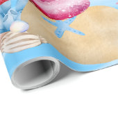 人魚とラッピング紙 ラッピングペーパー (ロールコーナー)