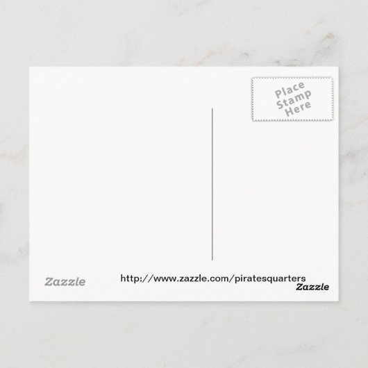 人魚と剣士 ポストカード (裏面)