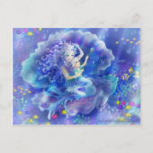 人魚と子供 ポストカード (正面)