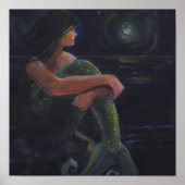 人魚と月 ポスター (正面)