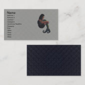 人魚と月 名刺 (正面/裏面)