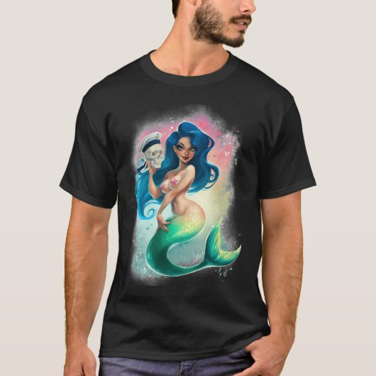 人魚と水兵 Tシャツ (正面)