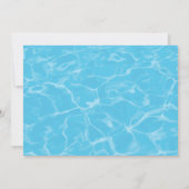 人魚と海賊のバースデーパーティ招待状 招待状 (裏面)