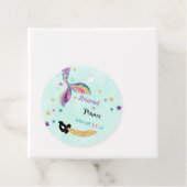 人魚と海賊のメッセージカード フェイバータグ (インサイチュ)